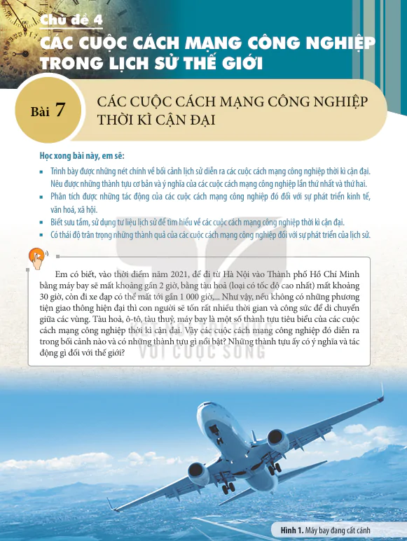 Bài 7: Các Cuộc Cách Mạng Công Nghiệp Thời Kì Cận Đại