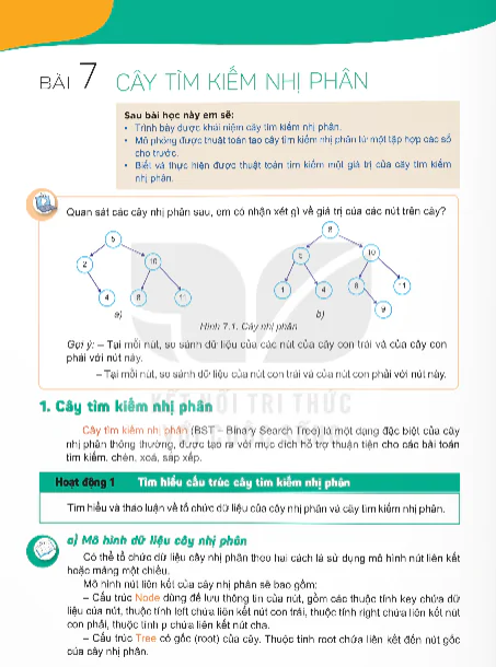 Bài 7: Cây Tìm Kiếm Nhị Phân