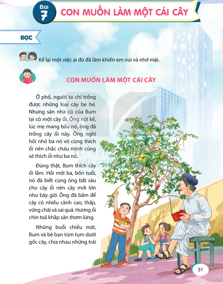 Bài 7: Con Muốn Làm Một Cái Cây
