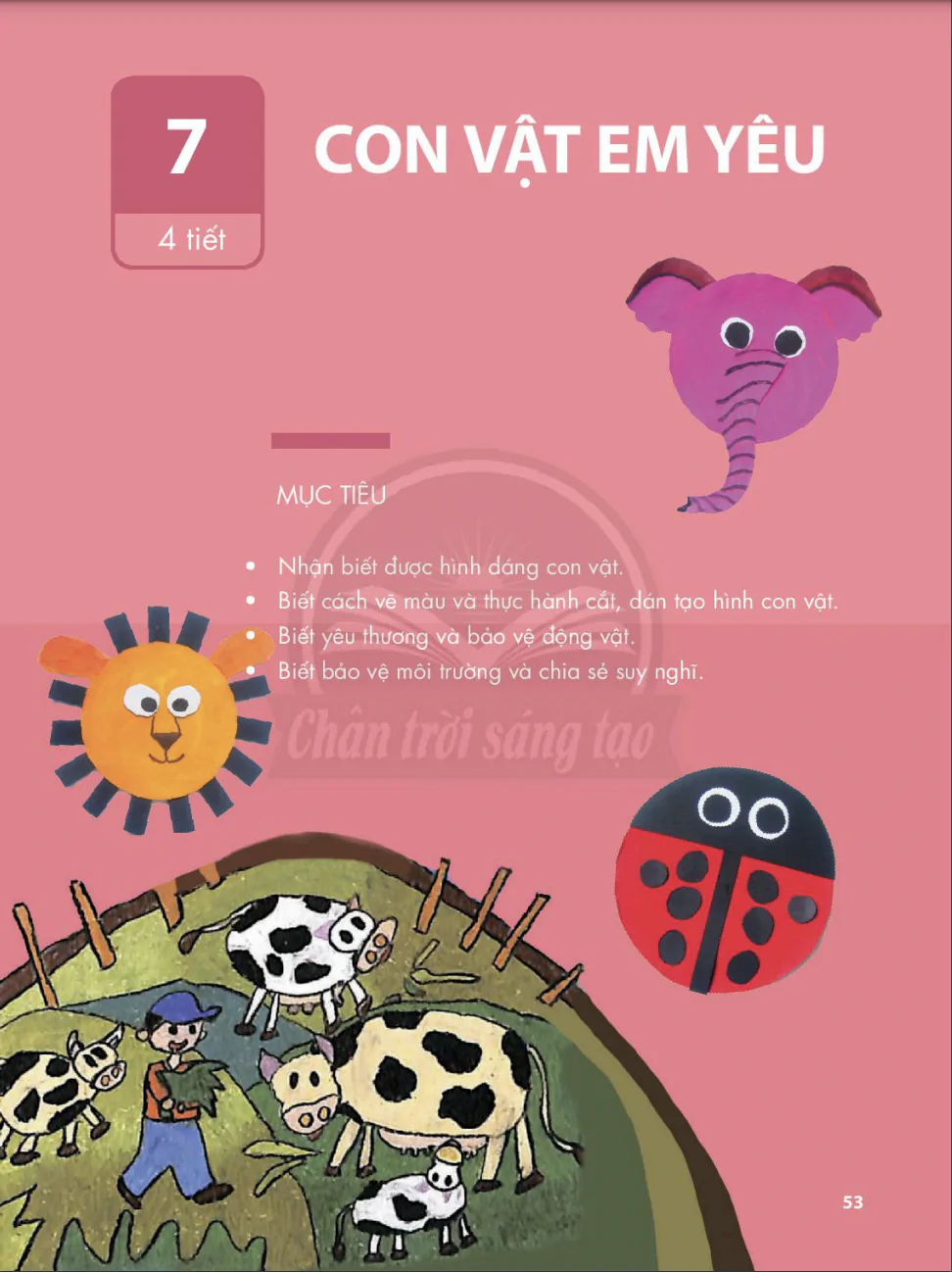 Bài 7: Con vật em yêu