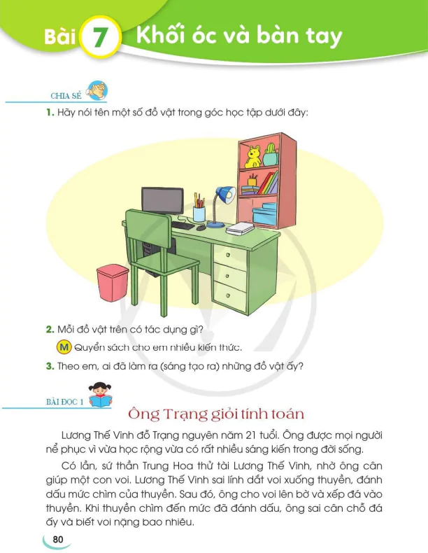 Bài 7: Khối óc và bàn tay