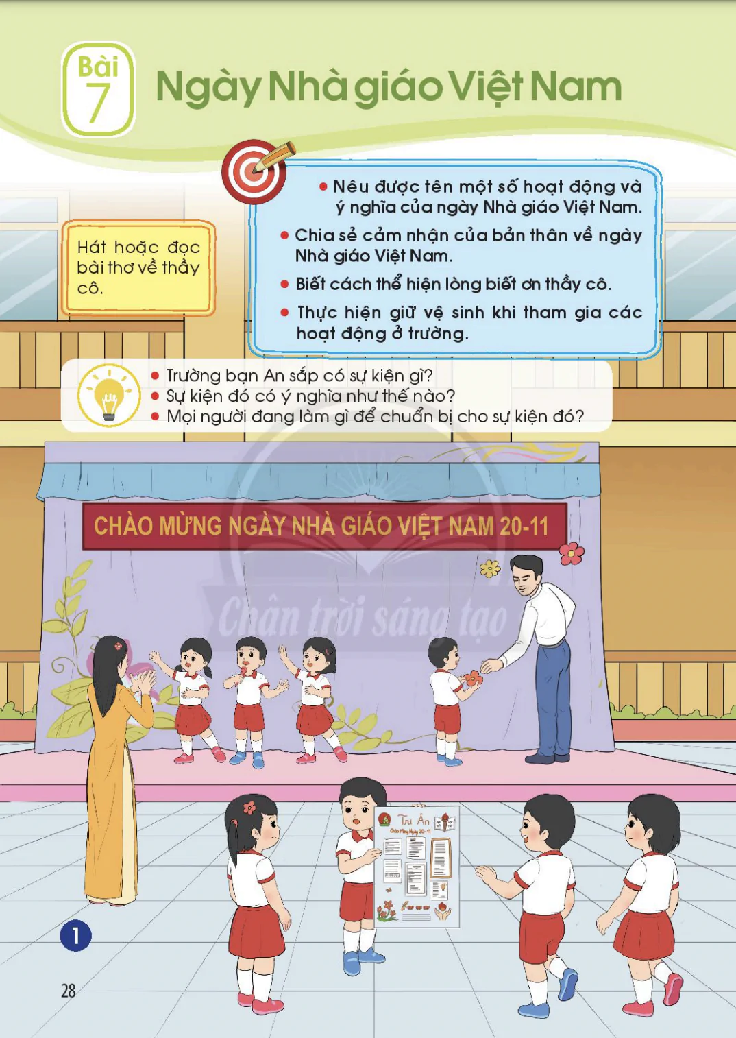 Bài 7: Ngày Nhà giáo Việt Nam