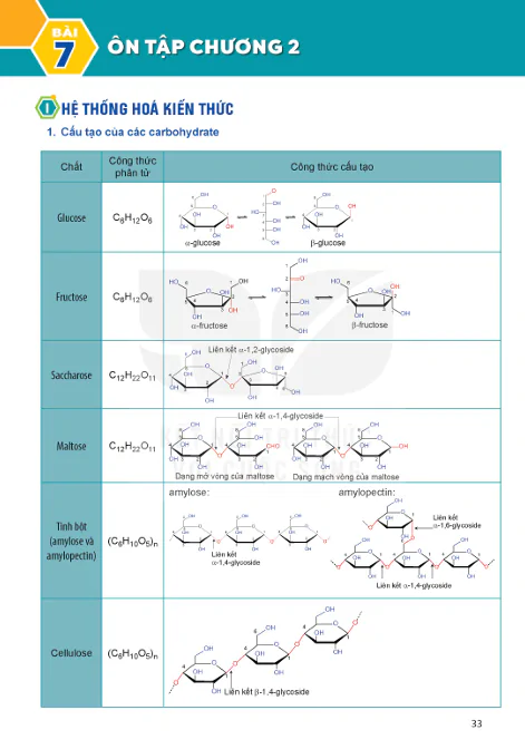BÀI 7: ÔN TẬP CHƯƠNG 2