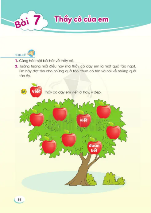 Bài 7: Thầy cô của em
