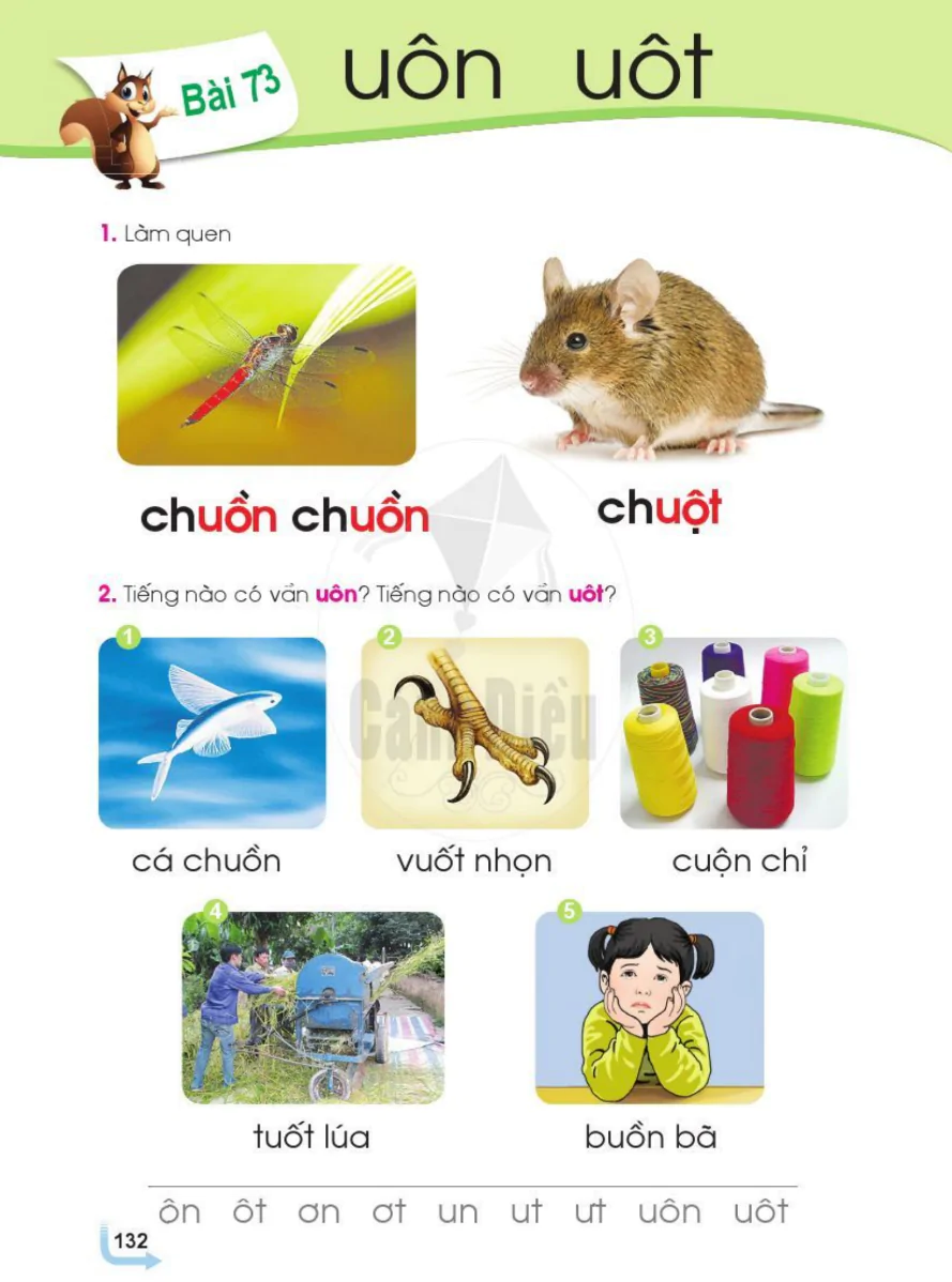 Bài 73: uôn uôt