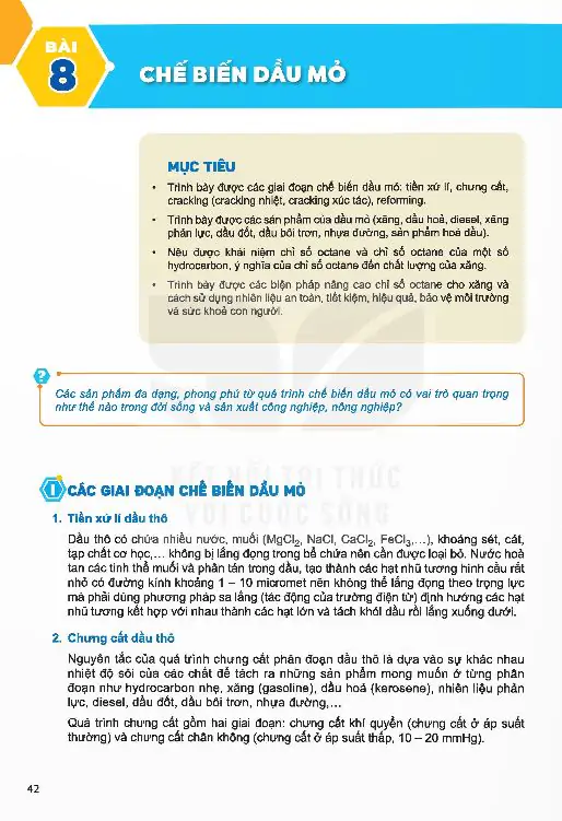 Bài 8: Chế Biến Dầu Mỏ