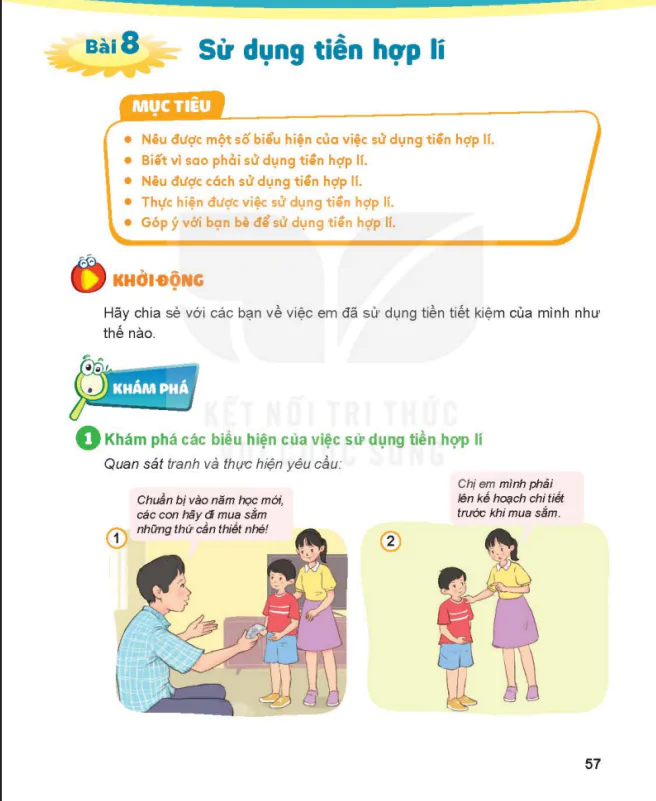 Bài 8: Sử Dụng Tiền Hợp Lí
