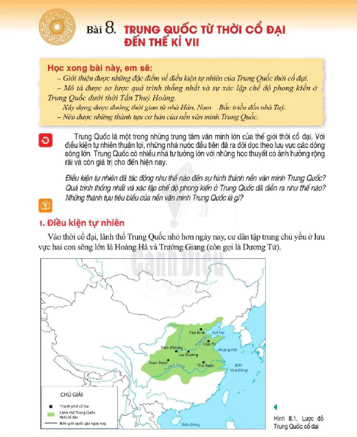 Bài 8. Trung Quốc từ thời cổ đại đến thế kỉ VII