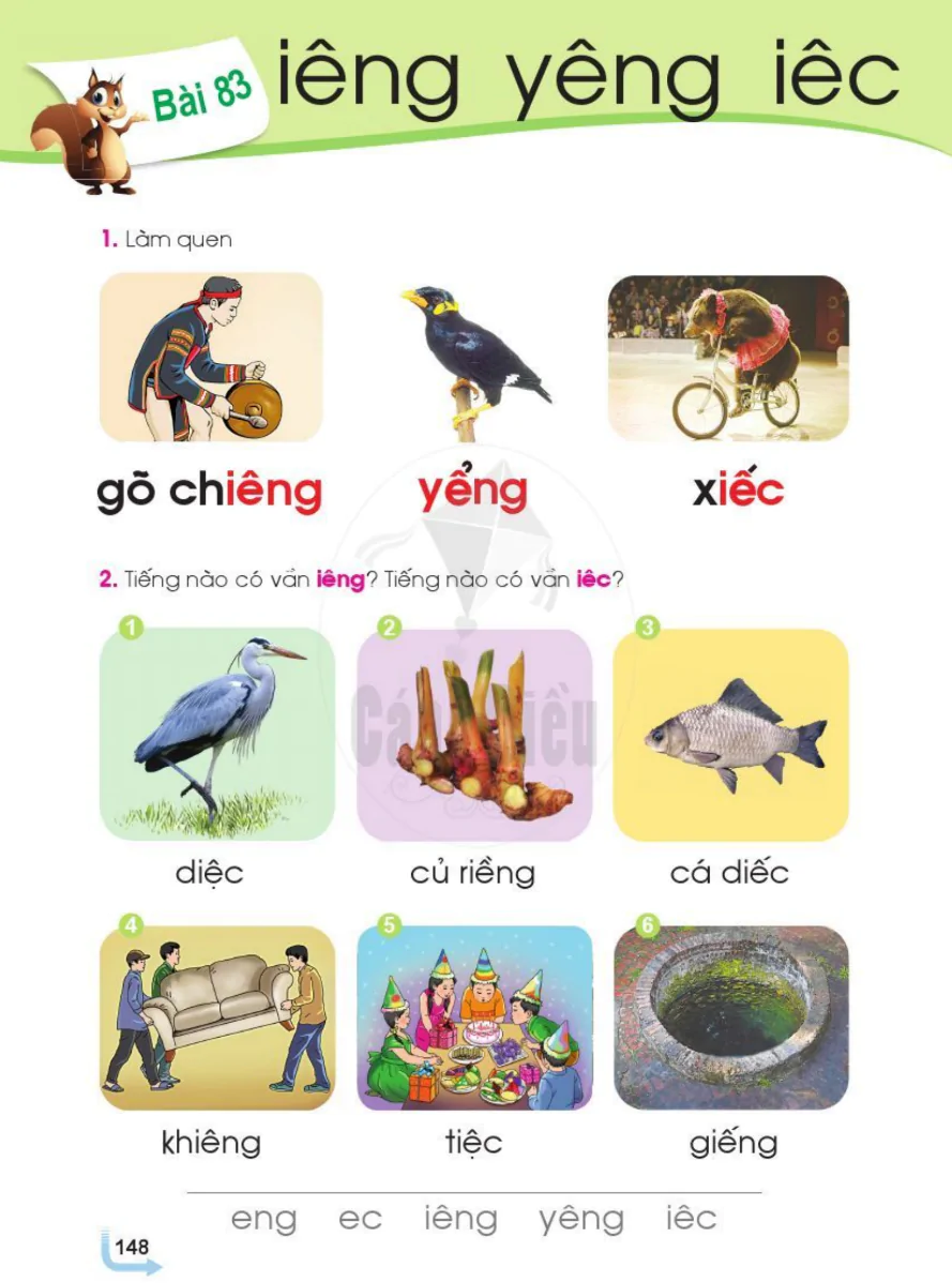 Bài 83: iêng yêng iêc