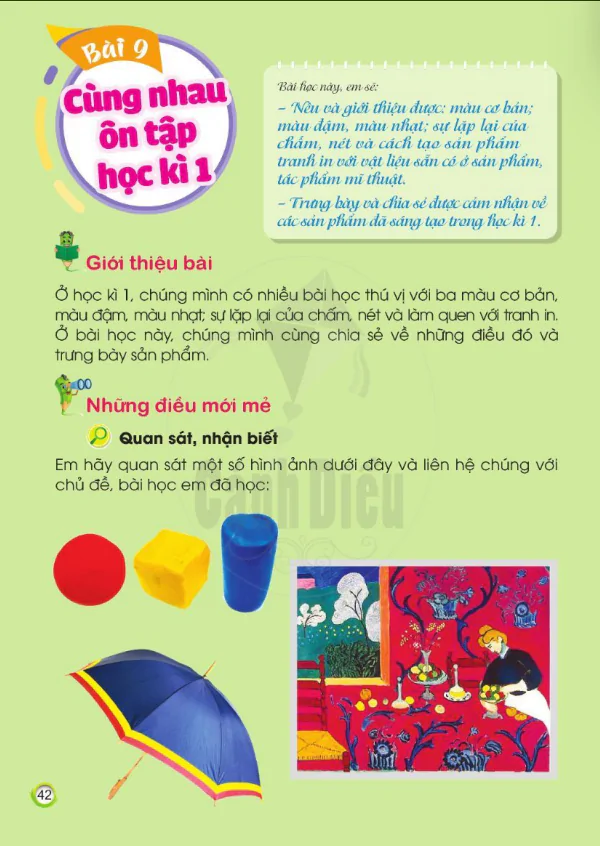 BÀI 9: CÙNG NHAU ÔN TẬP HỌC KÌ 1