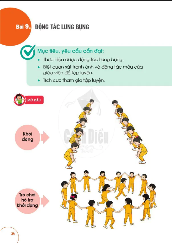 BÀI 9: ĐỘNG TÁC LƯNG BỤNG