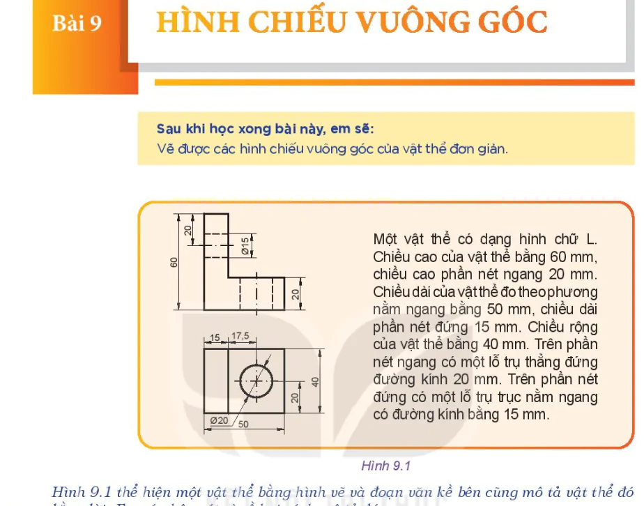 Bài 9: Hình Chiếu Vuông Góc