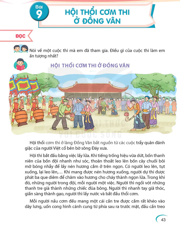 Bài 9: Hội Thổi Cơm Thi Ở Đồng Vân