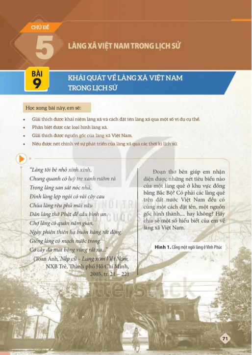 BÀI 9: KHÁI QUÁT VỀ LÀNG XÃ VIỆT NAM TRONG LỊCH SỬ