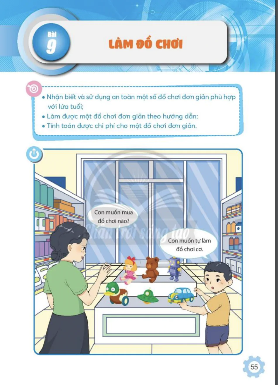 Bài 9: Làm đồ chơi