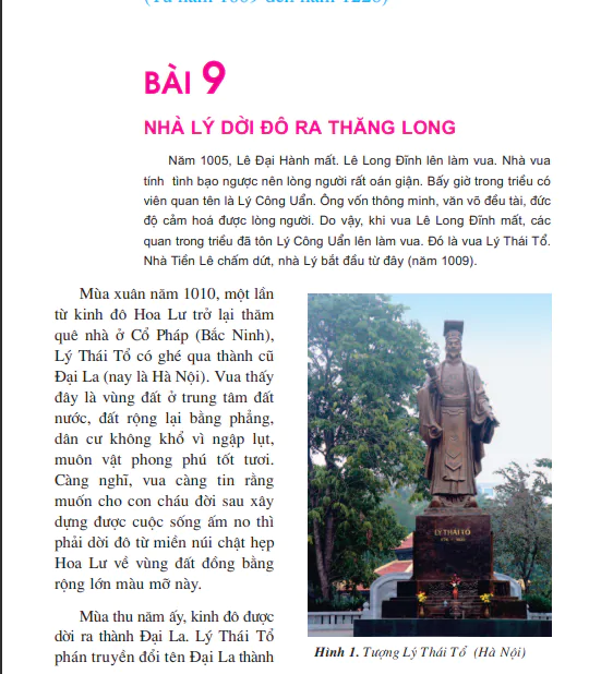 Bài 9: Nhà Lý dời đô ra Thăng Long