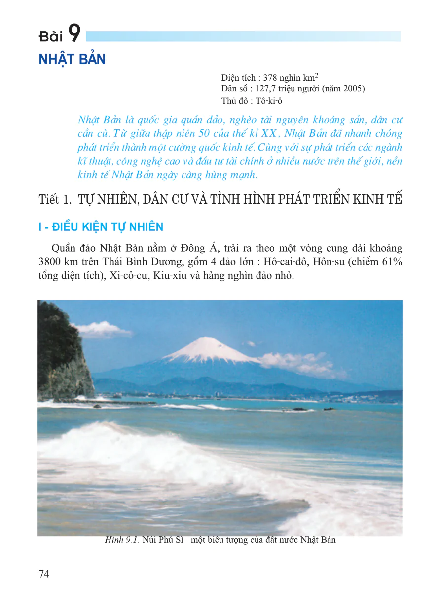 Bài 9: Nhật Bản