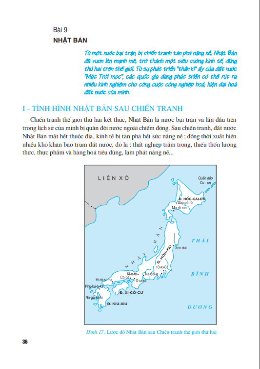 Bài 9: Nhật Bản