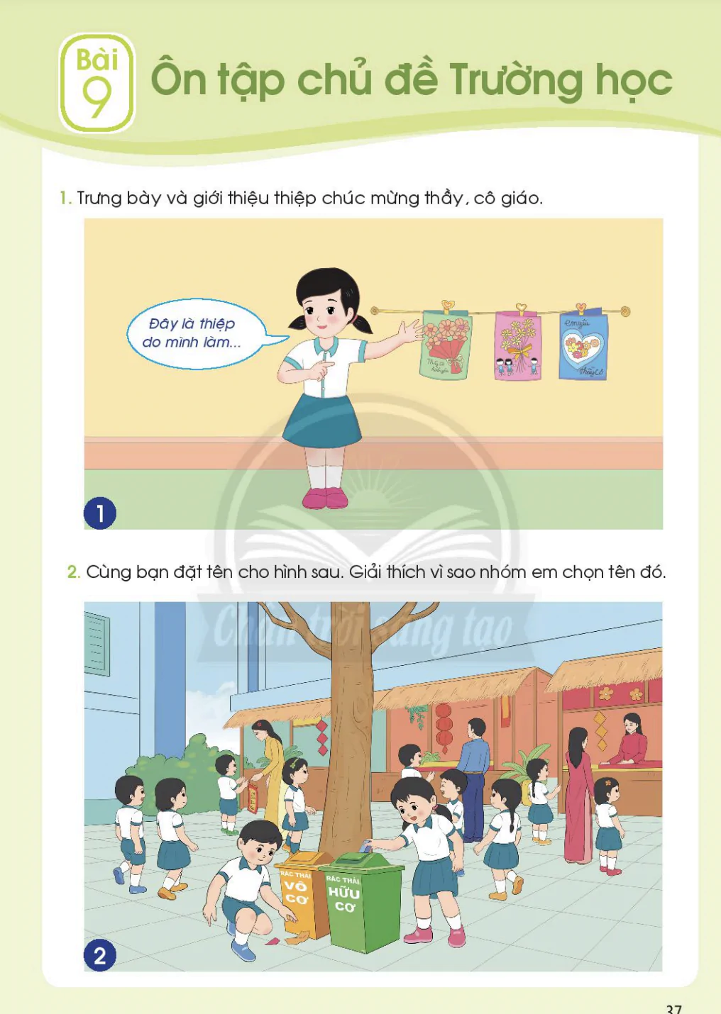 Bài 9: Ôn tập chủ đề trường học