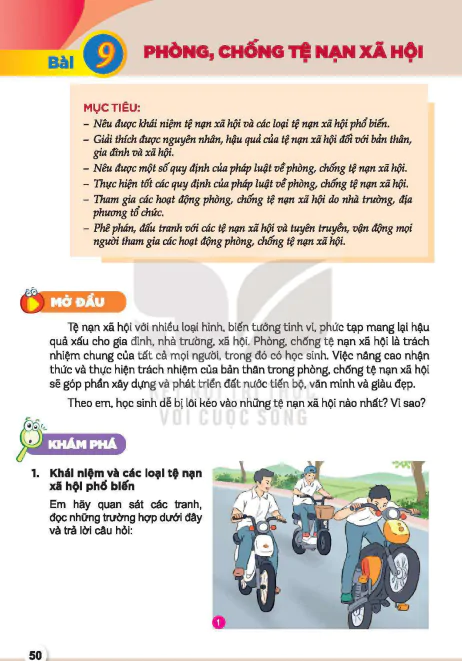 Bài 9: Phòng, chống tệ nạn xã hội