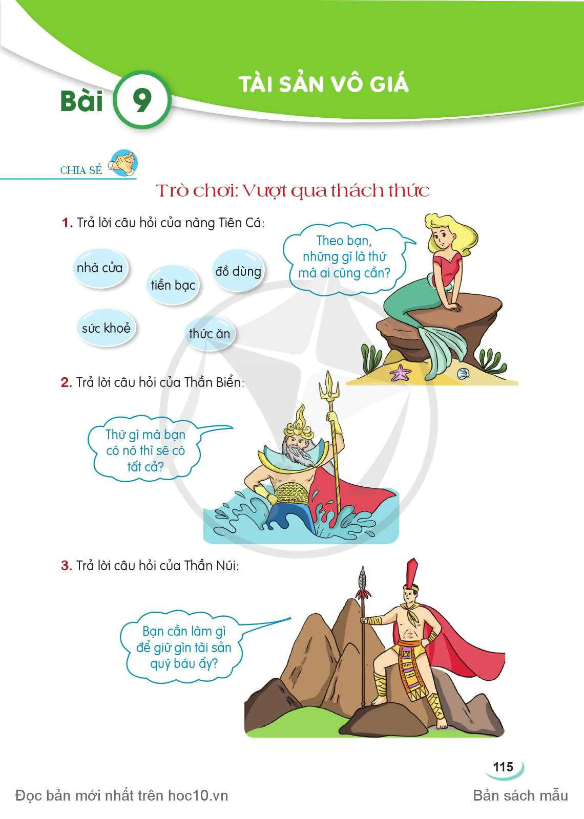 Bài 9: Tài sản vô giá