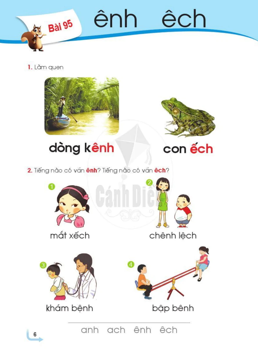 Bài 95: ênh êch