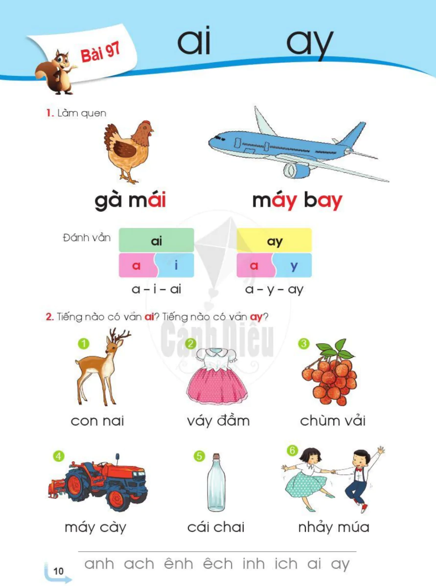 Bài 97: ai ay
