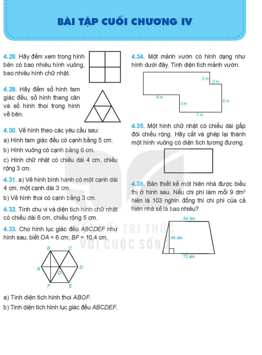 BÀI TẬP CUỐI CHƯƠNG IV