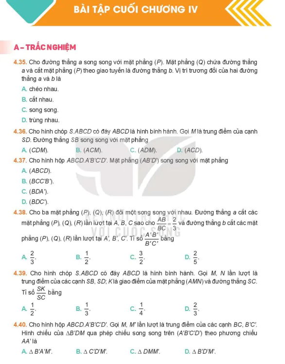 Bài Tập Cuối Chương IV 