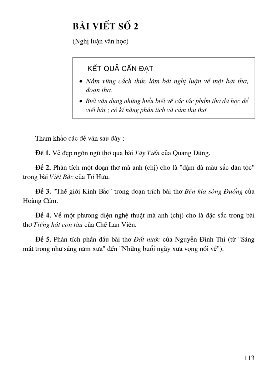 Bài Viết Số 2