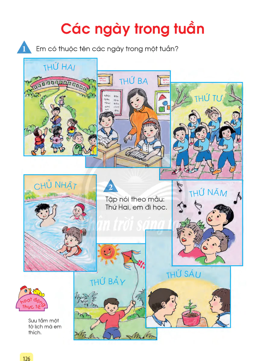 Các Ngày Trong Tuần