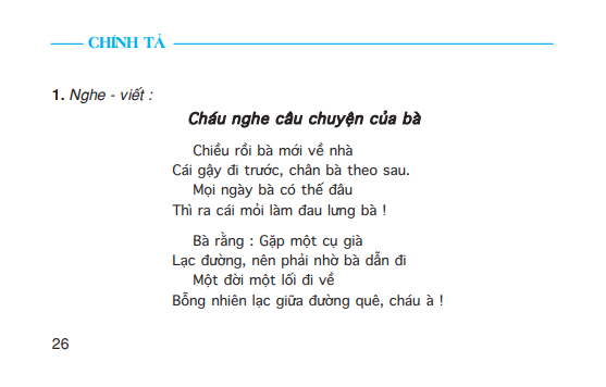 Chính tả 