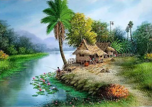 Chính tả (Nghe - viết): Dòng kinh quê hương