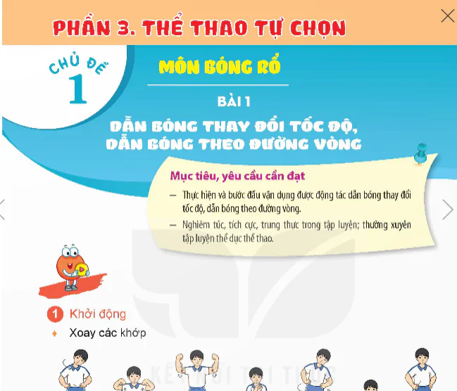 Chủ Đề 1 - Bài 1: Môn Bóng Rổ