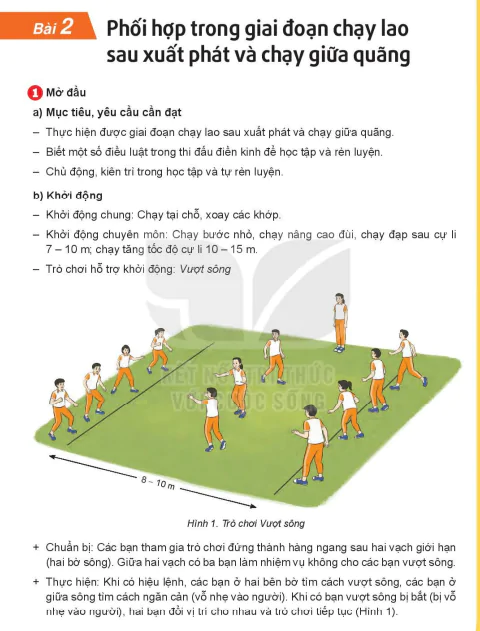Chủ đề 1- Bài 2: Phối hợp trong giai đoạn xuất phát cao và chạy lao sau xuất phát và chạy giữa quãng