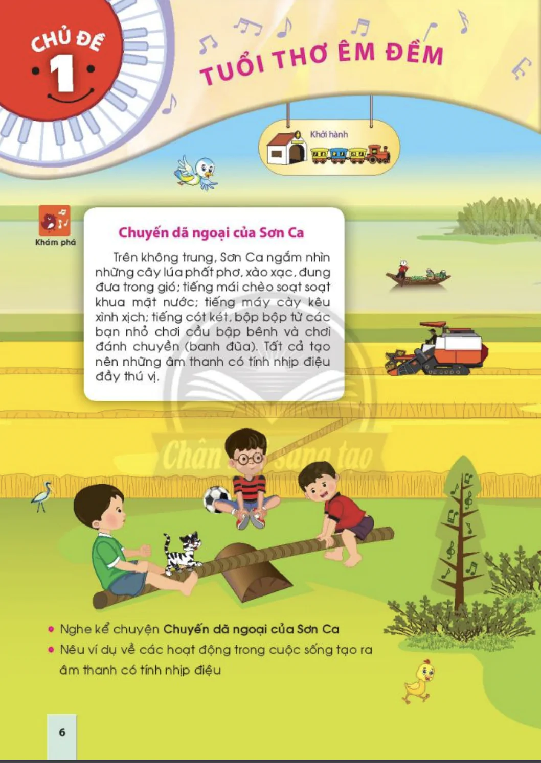 Chủ đề 1: Tuổi thơ êm đềm