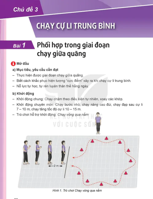 Chủ đề 3- Bài 1: Phối hợp trong giai đoạn chạy giữa quãng
