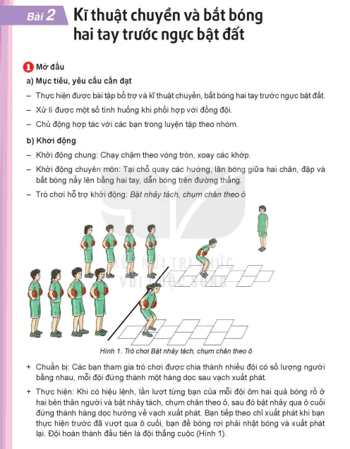 Chủ đề 3 - Bài 2: Kĩ thuật chuyền và bắt bóng hai tay trước ngực bật đất
