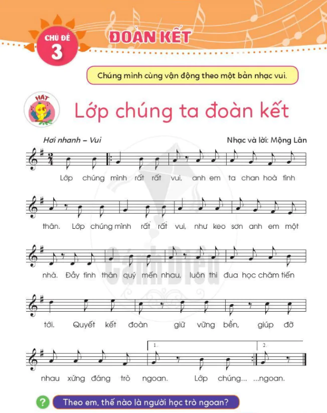 Chủ đề 3: Đoàn kết