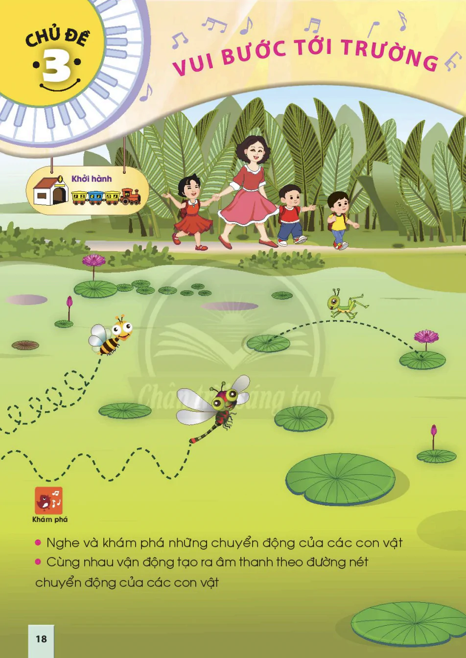 Chủ đề 3: Vui bước tới trường