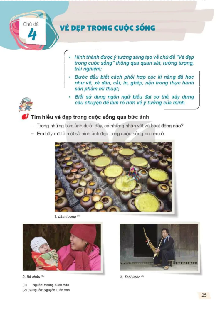 Chủ Đề 4: Vẻ Đẹp Trong Cuộc Sống