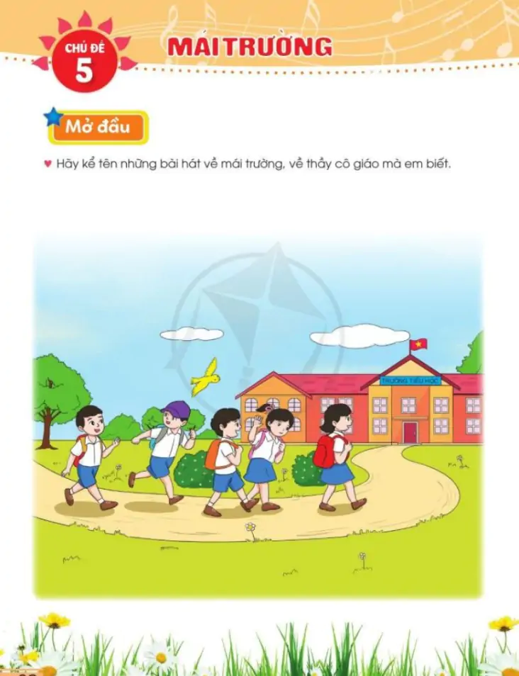 Chủ đề 5: Mái trường