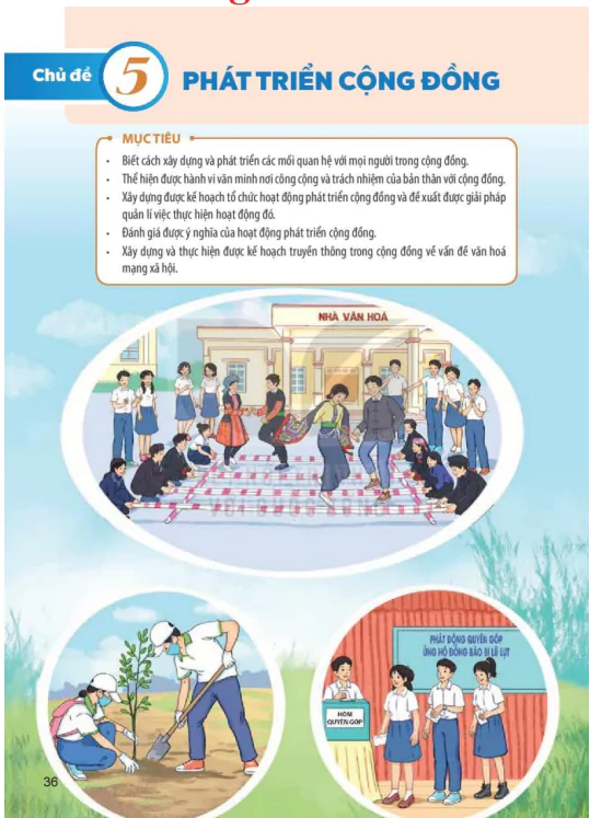 Chủ đề 5: Phát triển cộng đồng