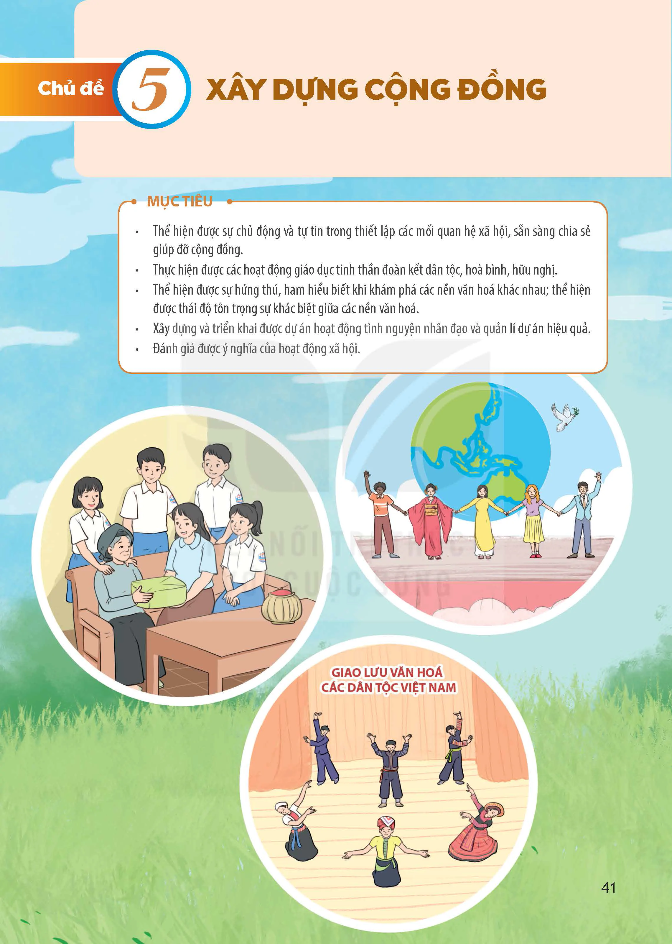 CHỦ ĐỀ 5. Xây dựng cộng đồng