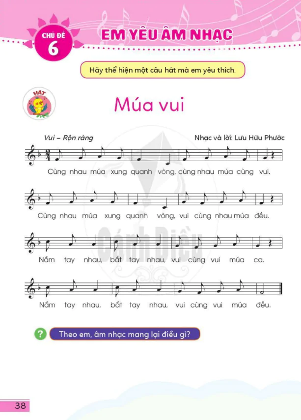 Chủ đề 6: Em yêu âm nhạc