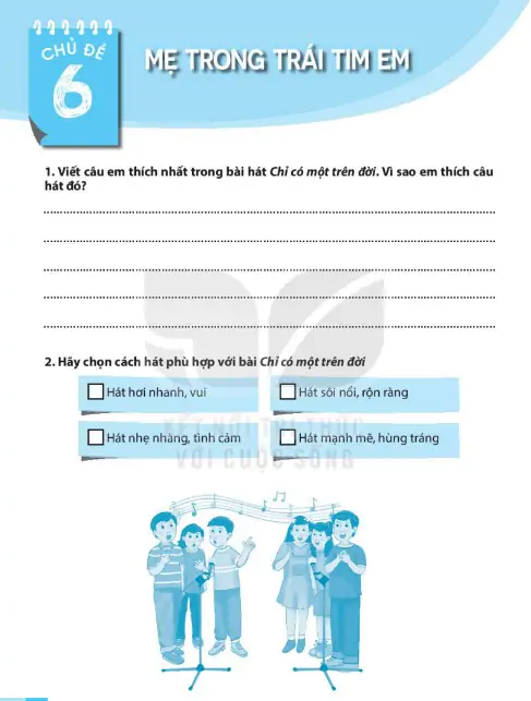 Chủ đề 6: Mẹ Trong Trái Tim Em