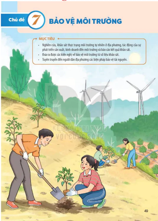 Chủ đề 7: Bảo vệ môi trường