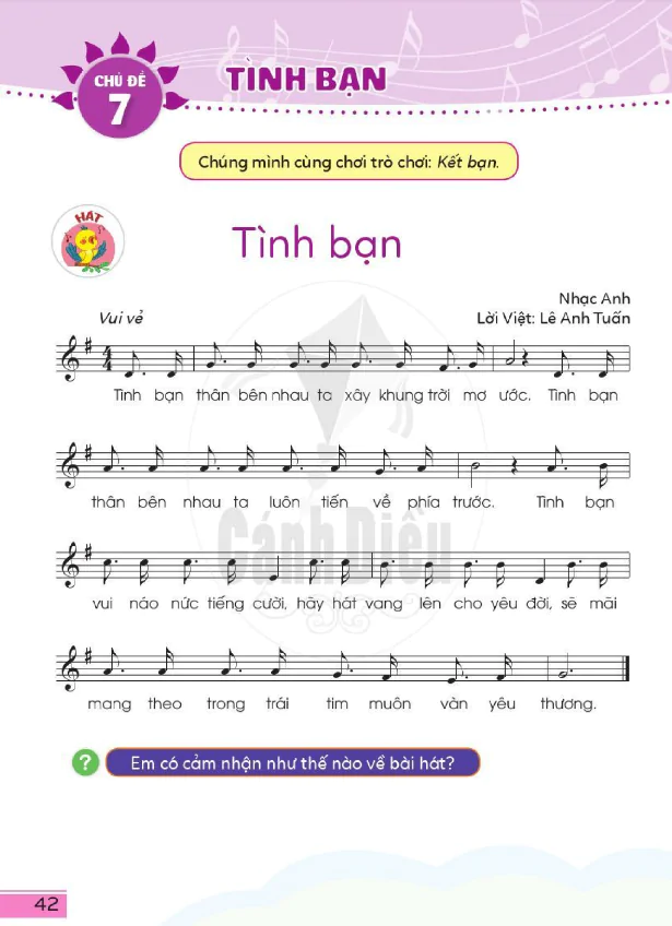 Chủ đề 7: Tình bạn