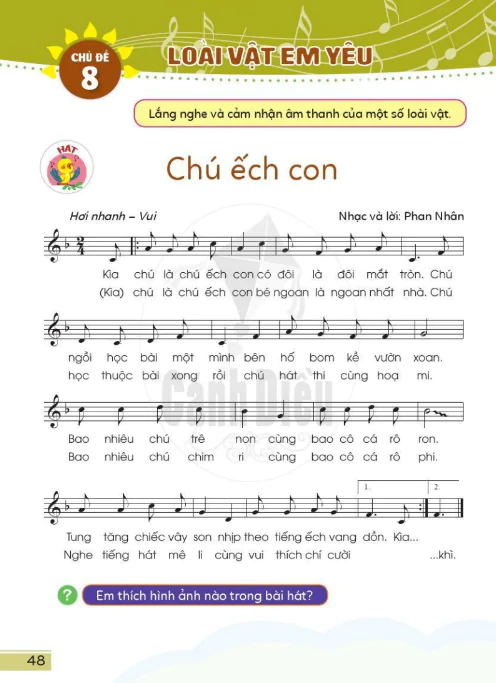 Chủ đề 8: Chú ếch con