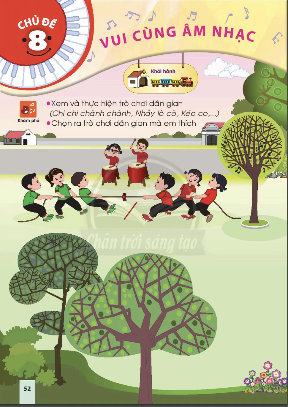 Chủ đề 8: Vui cùng âm nhạc 